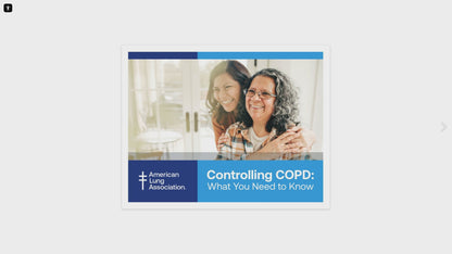 Controlling COPD: What You Need to Know Flipchart